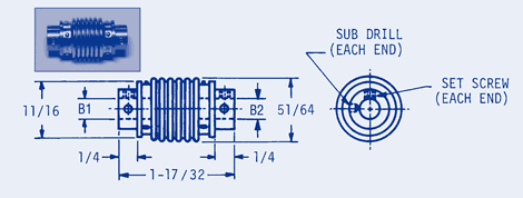 Bellows, Pin Hub