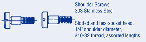 Fastener Assortment Kit - Shoulder Screw