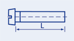 Machine Screws - Slotted Cheese Head, Metric