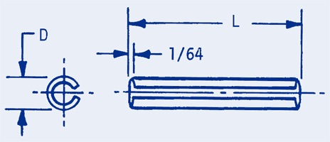 Spring Pins - Inch