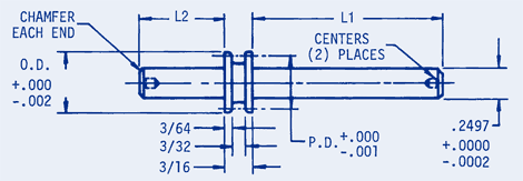 Timing Belt Pinions/Integral shafts