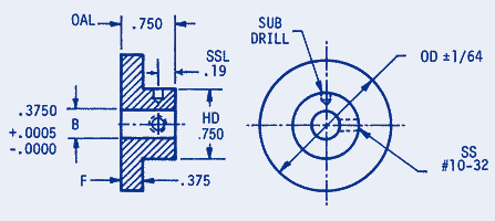 Bronze Pin Hub Gear Blanks