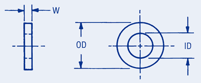 Precision Washers-Machined