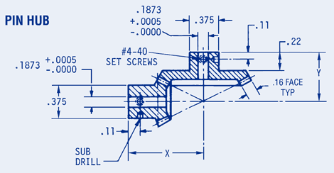 Miter & Bevel Gear-Pin Hub-Broken sets-64 Pitch