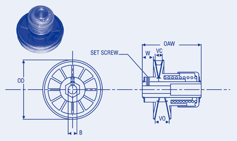 Variable Speed Pulleys - Precision Series